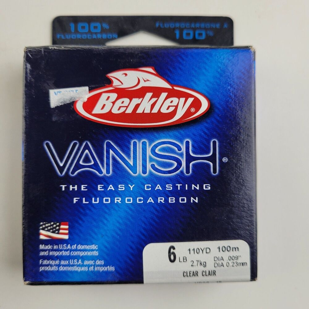 Berkley - VANISH Fluorocarbon Fishing Line - 6 lb 110YD